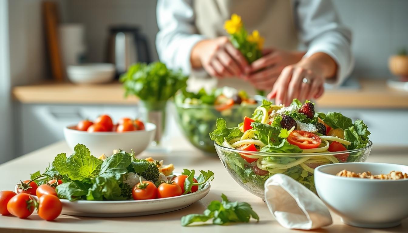 Comforting family dinner served at home